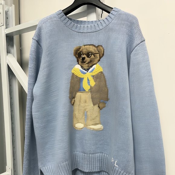 POLO RALPH LAUREN Polo Bear cotton sweater